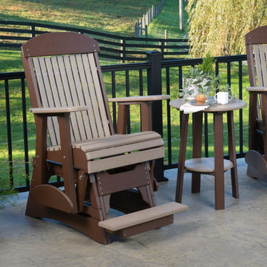 LuxCraft 2' Classic Balcony Glider Chair